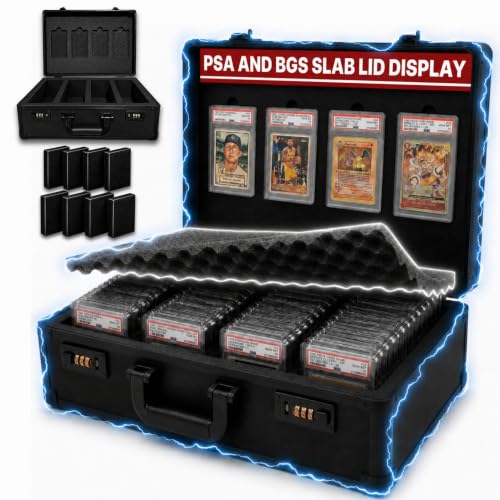 Graded Card Case with Foam Inserts
