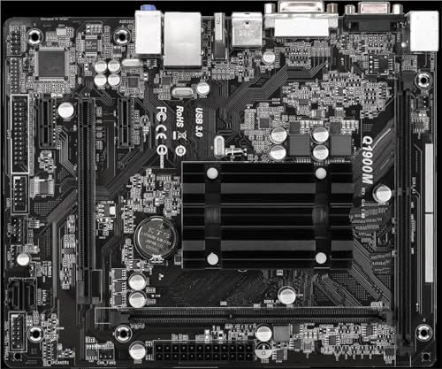 Carte mère Intel J1900 basse consommation pour serveur multimédia maison et PC de salon silencieux