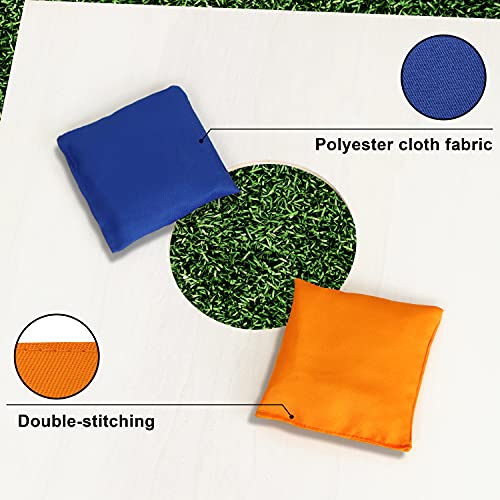 Joyin 16 Cornhole Bean Bags For Tossing (4.7” X 4.7”), Durable Nylon All-Weather Bean Bags, Includes 15 Bean Bags And A Carry Bag, Cornhole Game Set, Party Game Supplies For Kids & Adults #TOP4
