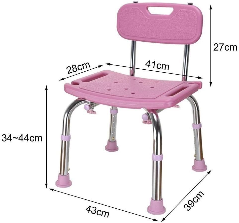 Tabouret de douche ergonomique et siège de baignoire médical réglable