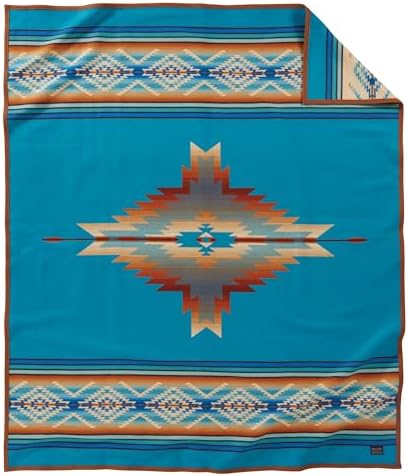 Pendleton Jacquard Unnapped Twin Blanket 64" x 80" - Heirloom Qua...