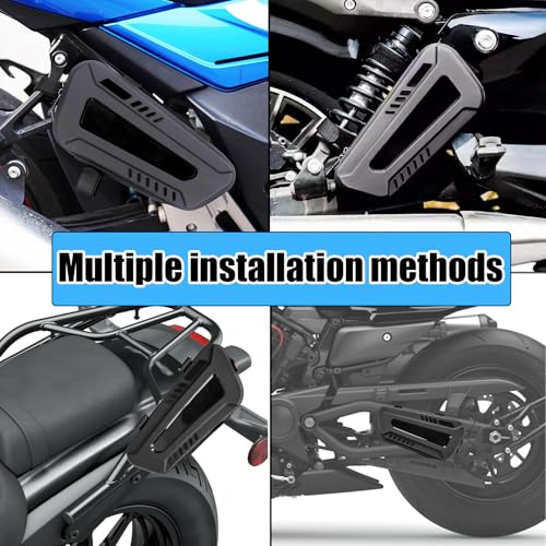 Alforja impermeable para motocicleta SV650, SV650S y SV650X, con estructura triangular y carcasa rígida, tipo colgante lateral, multiusos, sin logotipo (otros modelos opcionales) miniatura 4