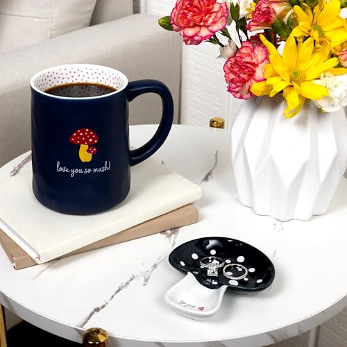 Taza de cerámica So Mush 17 oz diseño divertido miniatura 3