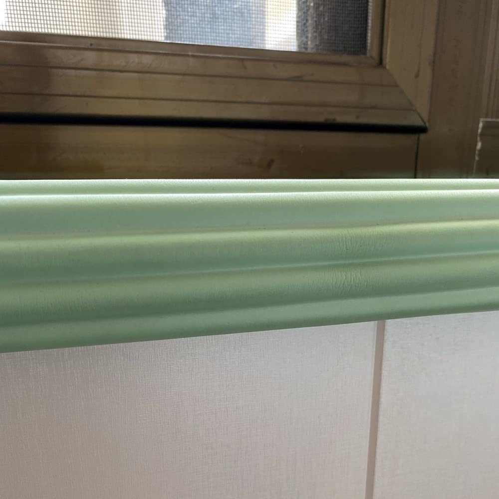 Angolari di Protezione, 200 cm, paraspigoli for tavolino for Bambini, Angoli, Cuscino(Green)