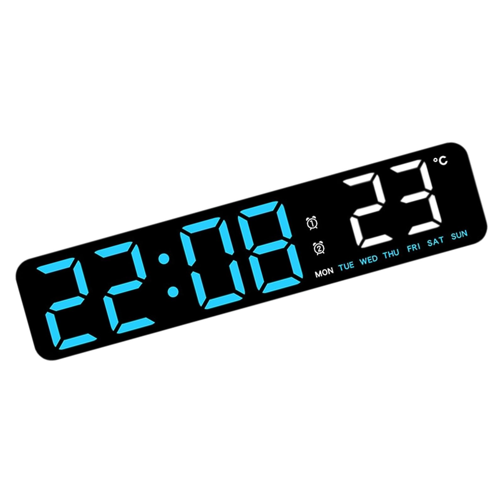 Reloj digital LED ideal para tu escritorio de hogar y mesa de dormitorio