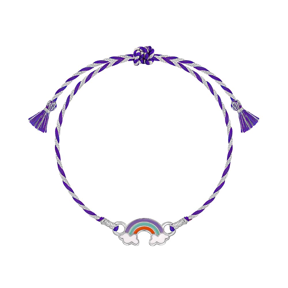 GIVA 925 Silver Colourful Rainbow Rakhi for Kids | Gifts for Men and Boys | With Certificate of Authenticity and 925 Stamp (B0D7HMTJLD) Amazon Price History, Amazon Price Tracker