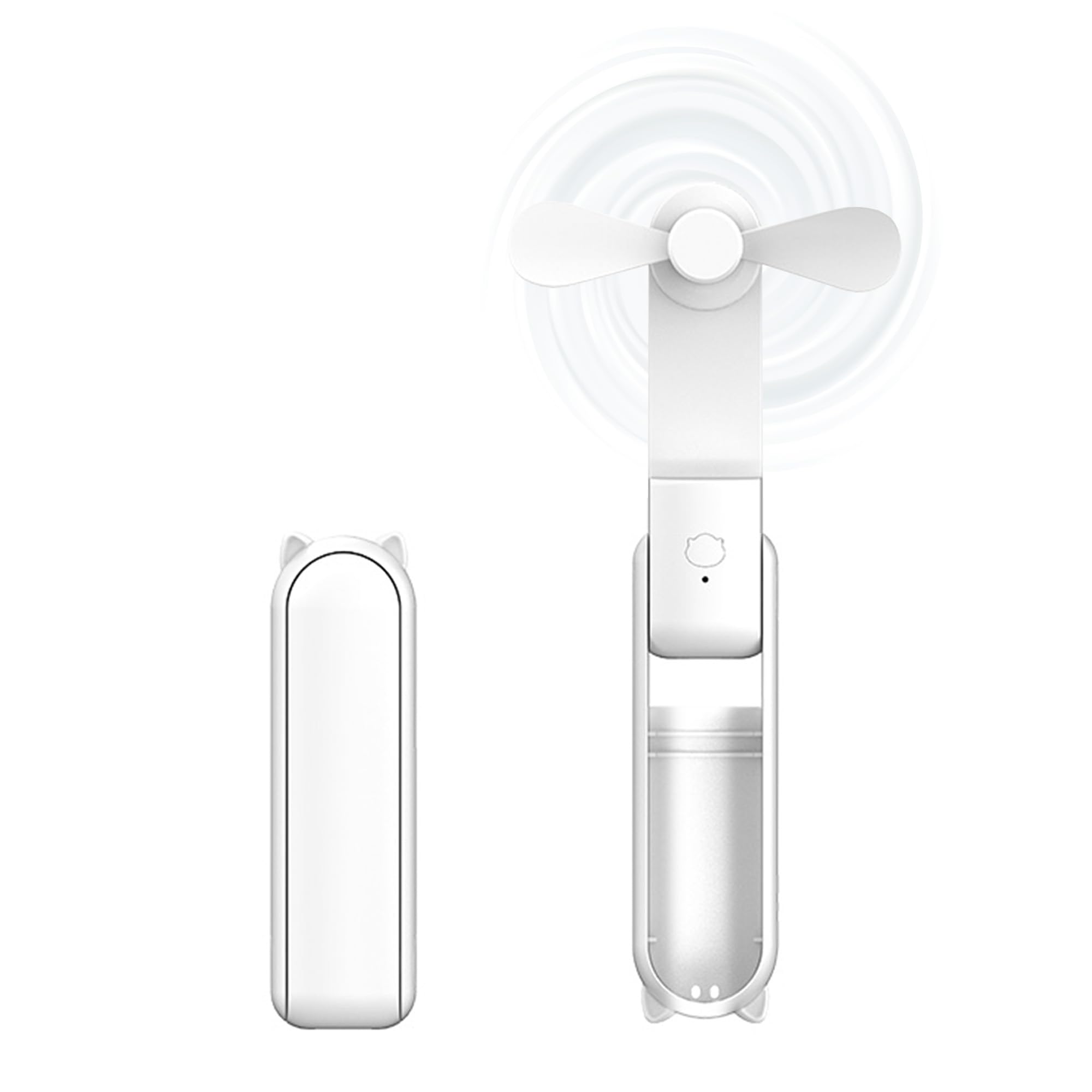 ハンディファン 猫さま Amazon | NEWキャットファン ネコ型 ハンディ＆卓上扇風機2WAY | Hiro