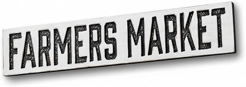 Large FARMERS MARKET Sign - Carved (Available in 3 Sizes) Solid Wood Board Large FARMERS MARKET Sign - Carved (Available in 3 Sizes) Solid Wood Board