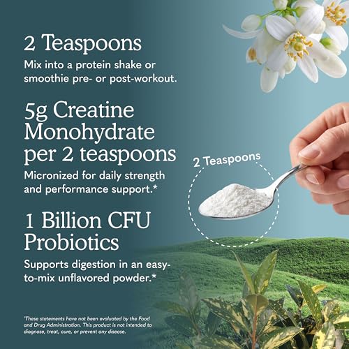 Garden of Life Sport Creatine Monohydrate + Probiotics Powder, 60 Servings - image 5