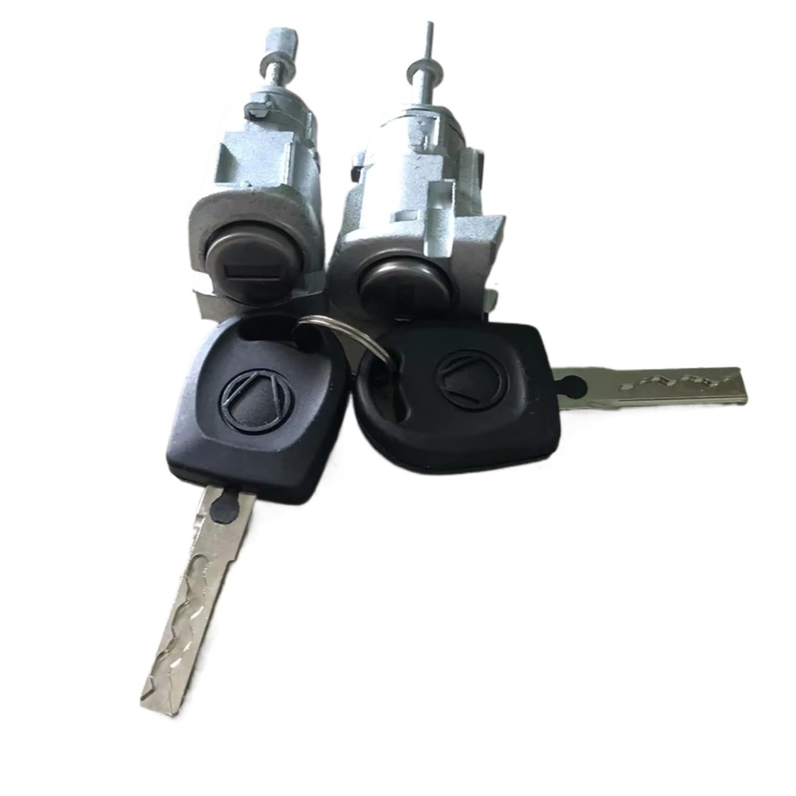 Qaliydfd One Color Ignition Lock Cylinder Compatible With Vw For Golf Iv Mk4 1996-2006 For Polo 9N 2002-2009 Lock Cylinder Barrel Door Key Set 604837167 Automotive