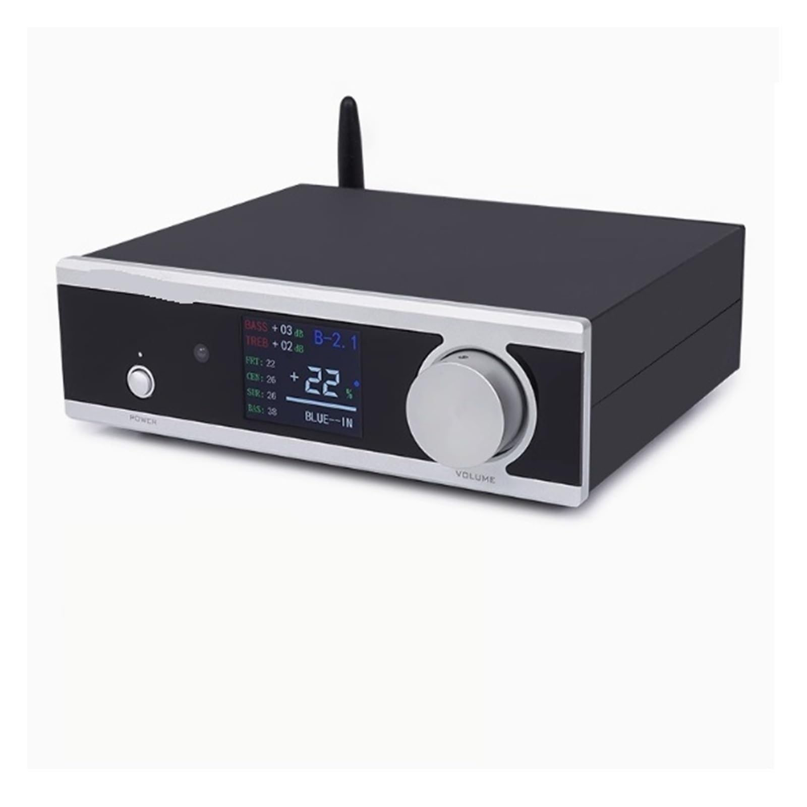 Amplificador Bluetooth de 5.1 Canales Subwoofer Cine en casa Sonido Envolvente de 6 Canales Receptor