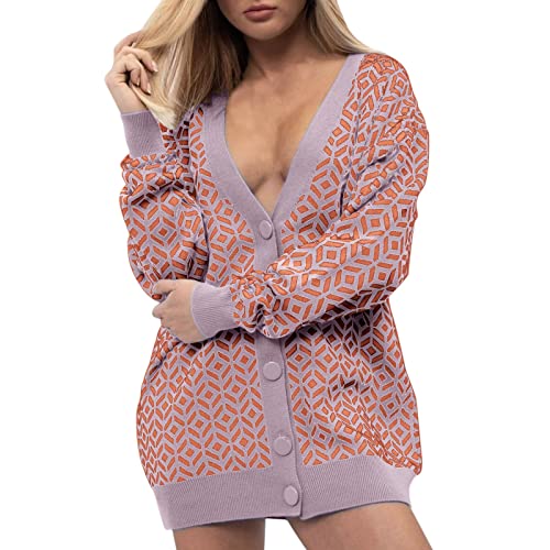 Manteau d'hiver femme orange XL au style décontracté pour un quotidien confortable en saison froide