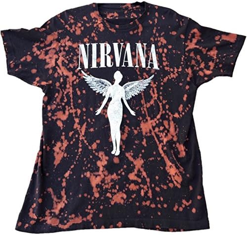 HandBleached Vintage Inspired Nirvana"Utero" Band Tee
