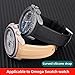 Imagen de Danxancy Correas de goma suave para reloj Omega Seamaster Planet OCEAN de 20 mm