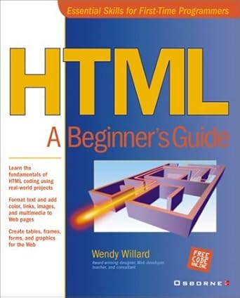 Buy HTML: A Beginner's Guide Book Online at Low Prices in India | HTML ...