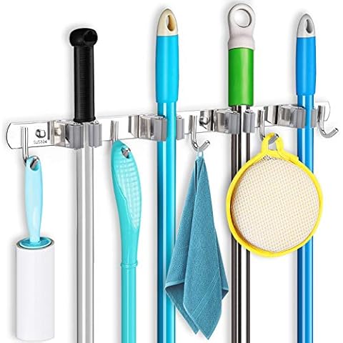 Hansiro Soporte para utensilios de acero inoxidable sin taladrar Cover