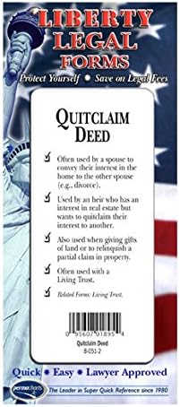 Quitclaim Deed Form - USA - Do-it-Yourself Legal Forms by Permacharts