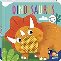 Na Ponta Dos Dedos: Dinossauros Amigos 6556173622 Book Cover