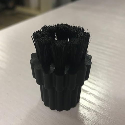 Miniatura 6 de Yardwe 10 cabezales de cepillo de trapeador de vapor, piezas de repuesto de cabezal de cepillo de latón, accesorios de trapeador, accesorios para