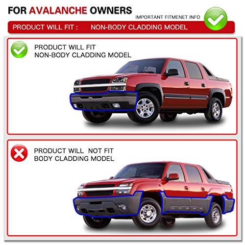 Image of DWVO LED DRL Projector Headlights Compatible with 2003-2006 Chevy Silverado