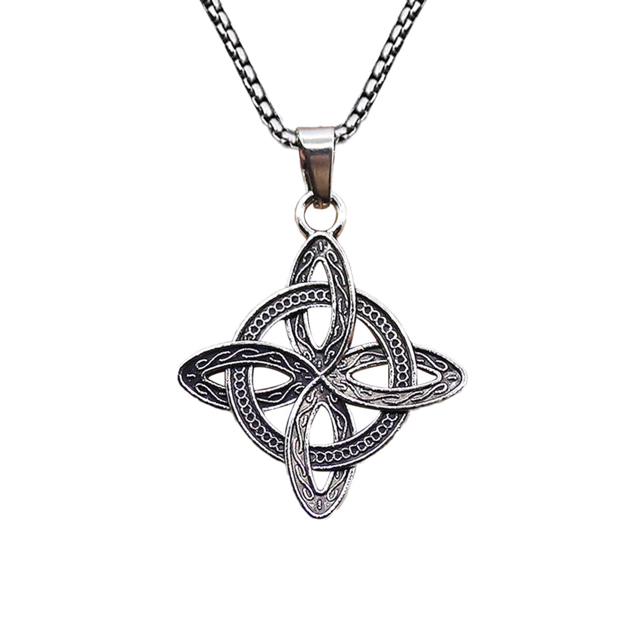 Pendentif Croix Couronne Vintage Pour Homme – Chaîne Gothique Punk Rock, Style Streetwear Unisexe, Bijou Rétro Crucifix Idéal Cadeau Rap Hip-Hop