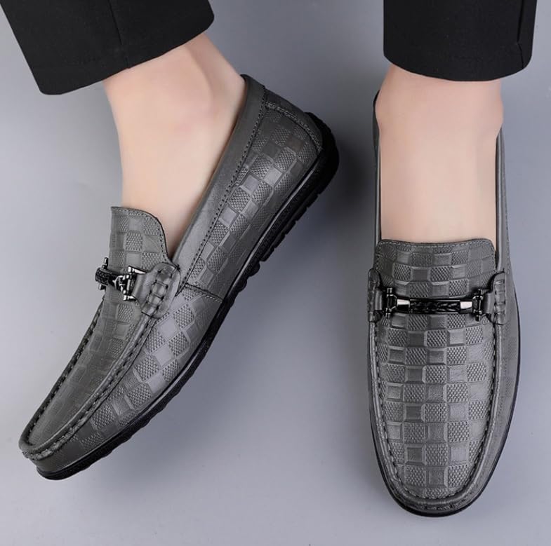 Men's Modern Classic Slip On Oxfords Shoes Mens Patent Leather Wingtip Brogue Dress Shoes2