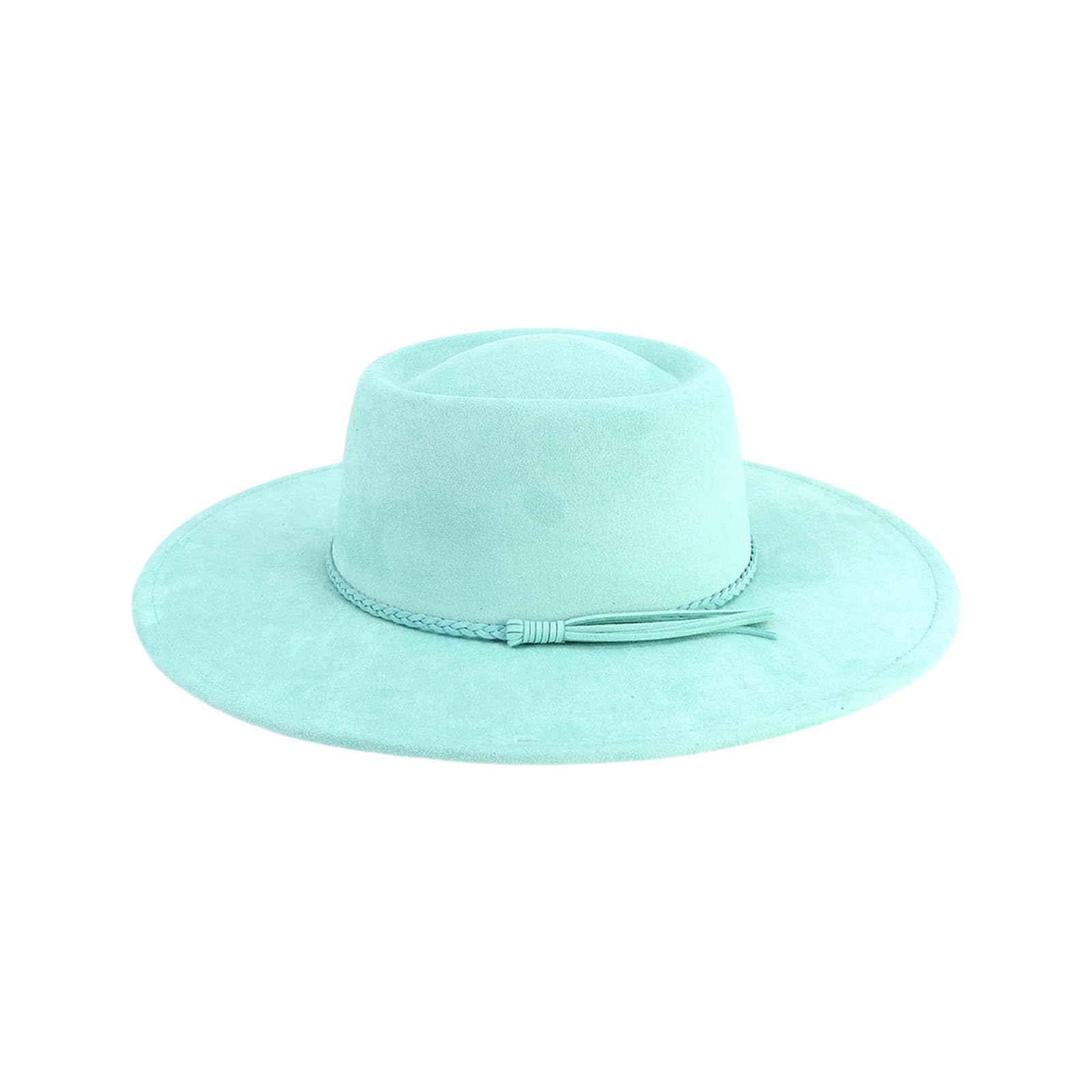 Maxtonser Fedoras Hat Panama Hat Braided Belt Fringe for Women Men Photo Props Western for Men Women Unisex Wear Headwear