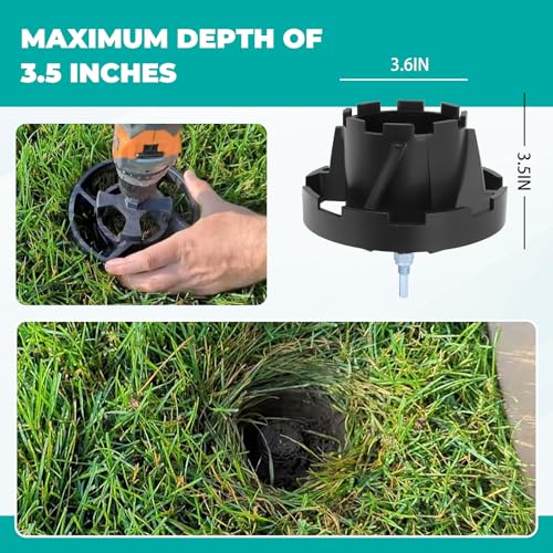 Cortadora de césped para cabezal de aspersor de 3.5 pulg. miniatura 3