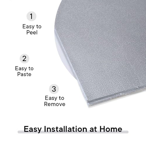 Image of Kuber Industries Soft Wall Sticker for Walls|Quirky Pattern & Self Adhesive Peel Wall Stickers|Easy to Peel, Stick & Remove DIY Wallpaper|Suitable on All Walls|Pack of 5 Sheets,70 cm X 70 cm