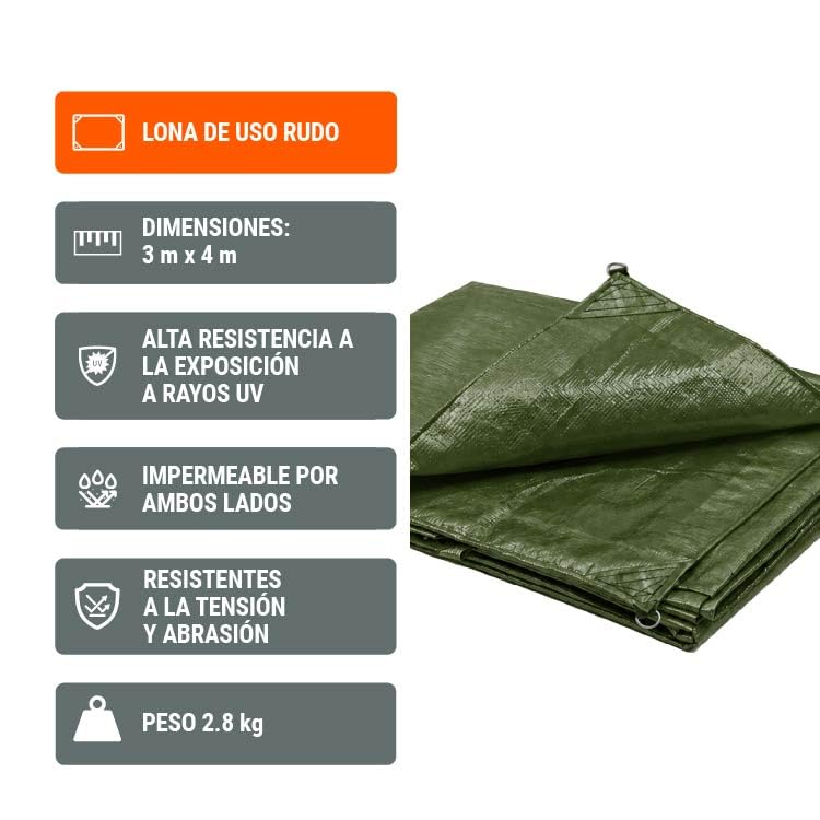 Lonas de rafia Truper 2 lonas de rafia truper marca TRUPER (2)