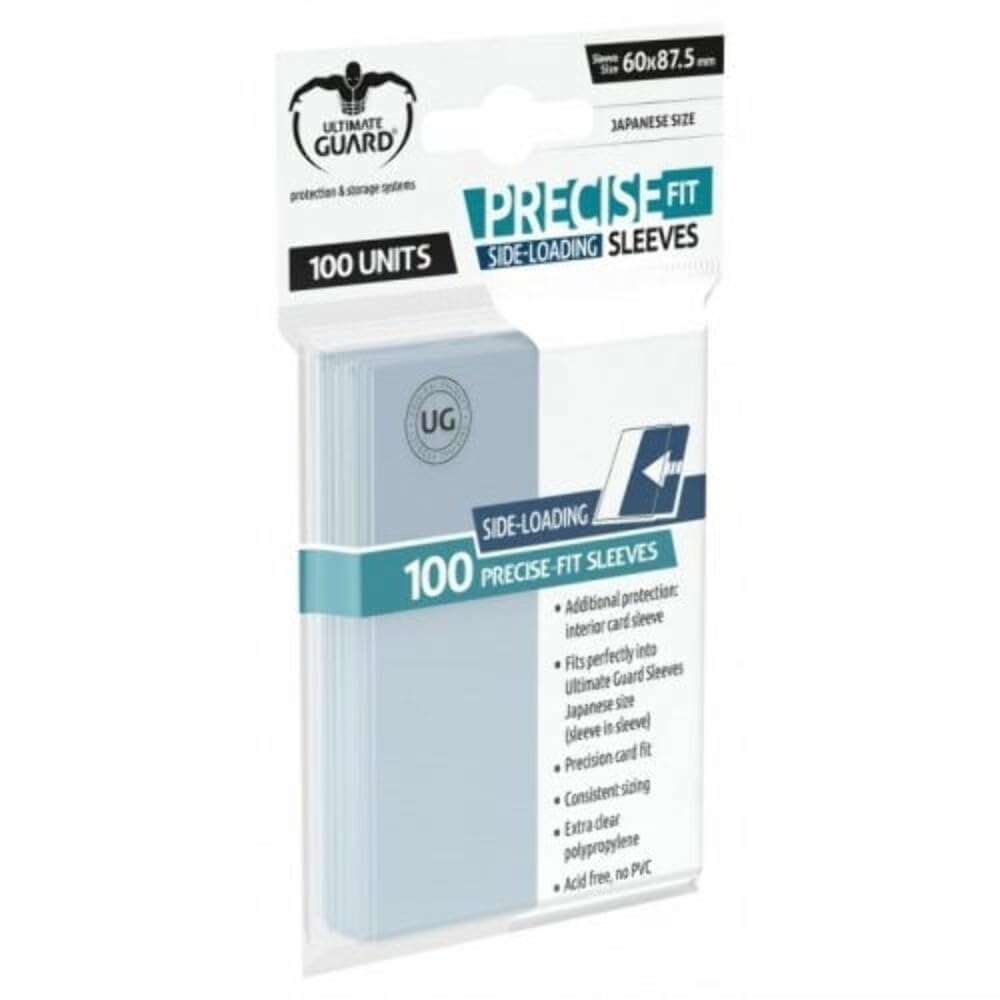 Ultimate Guard Precise-Fit Sleeves Side-Loading Japanese Size Transparent (100)