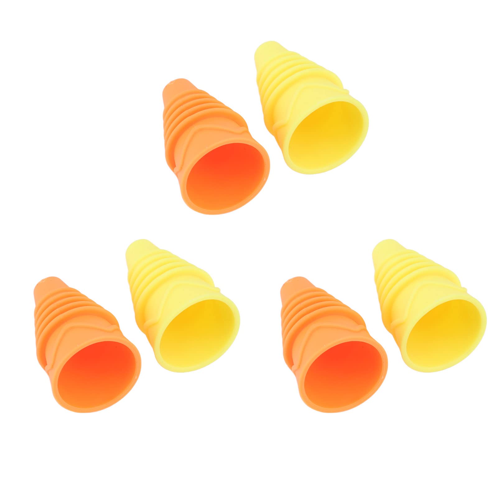 6PCS Fly Trap Funnel, Reusable Flexible Silicone Flytrap Funnel Home Garden Kitchen Flytrap for Water Bottles