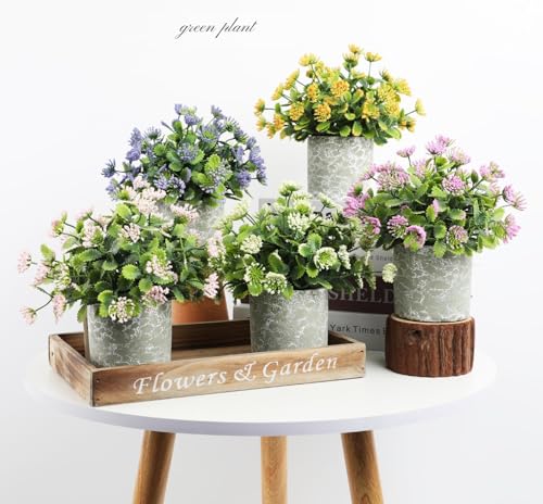 Plante paresseuse simulation d'orchidées vanille pour intérieur sans entretien - 3