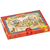 Spiegelburg 20976 Maxipuzzle Auf der Ritterburg (100 Teile)