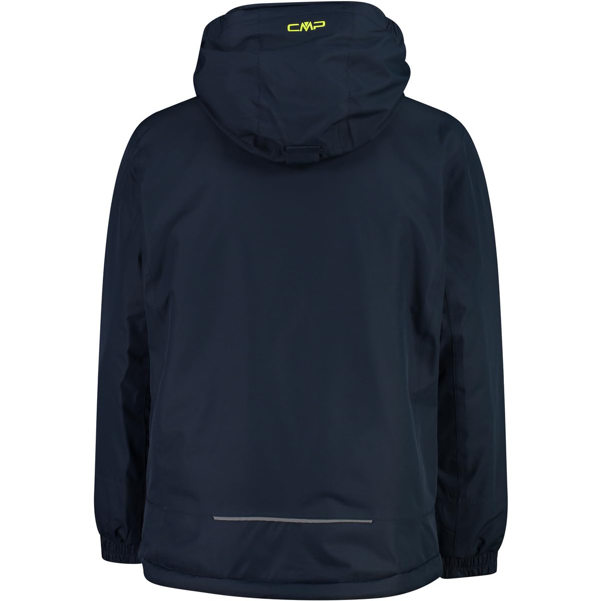 CMP - Chaqueta infantil con capucha fija, Azul negro, 164
