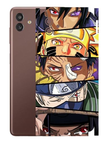 Image of AtOdds - Samsung Galaxy M13 (5G) Mobile Back Skin Sticker - Lamination - Rear Screen Guard Protector Film Wrap (Coverage - Back+Camera+Sides) (Design - Anime 38)