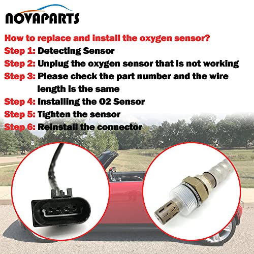 Sensor de Oxígeno NOVAPARTS para Mini Cooper 2002-2006 miniatura 4
