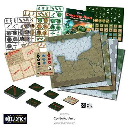 Bolt Action Combined Arms The World War Ii Campaign Board Game Military Table Top Wargaming Plastic Model Kit 401010014 #TOP1