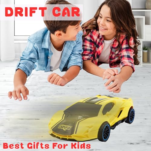Image of ToyBharat Drift Car - Friction-Powered Multicolour Toy for Kids 1-6 Years, Realistic, Safe & Fun Gift