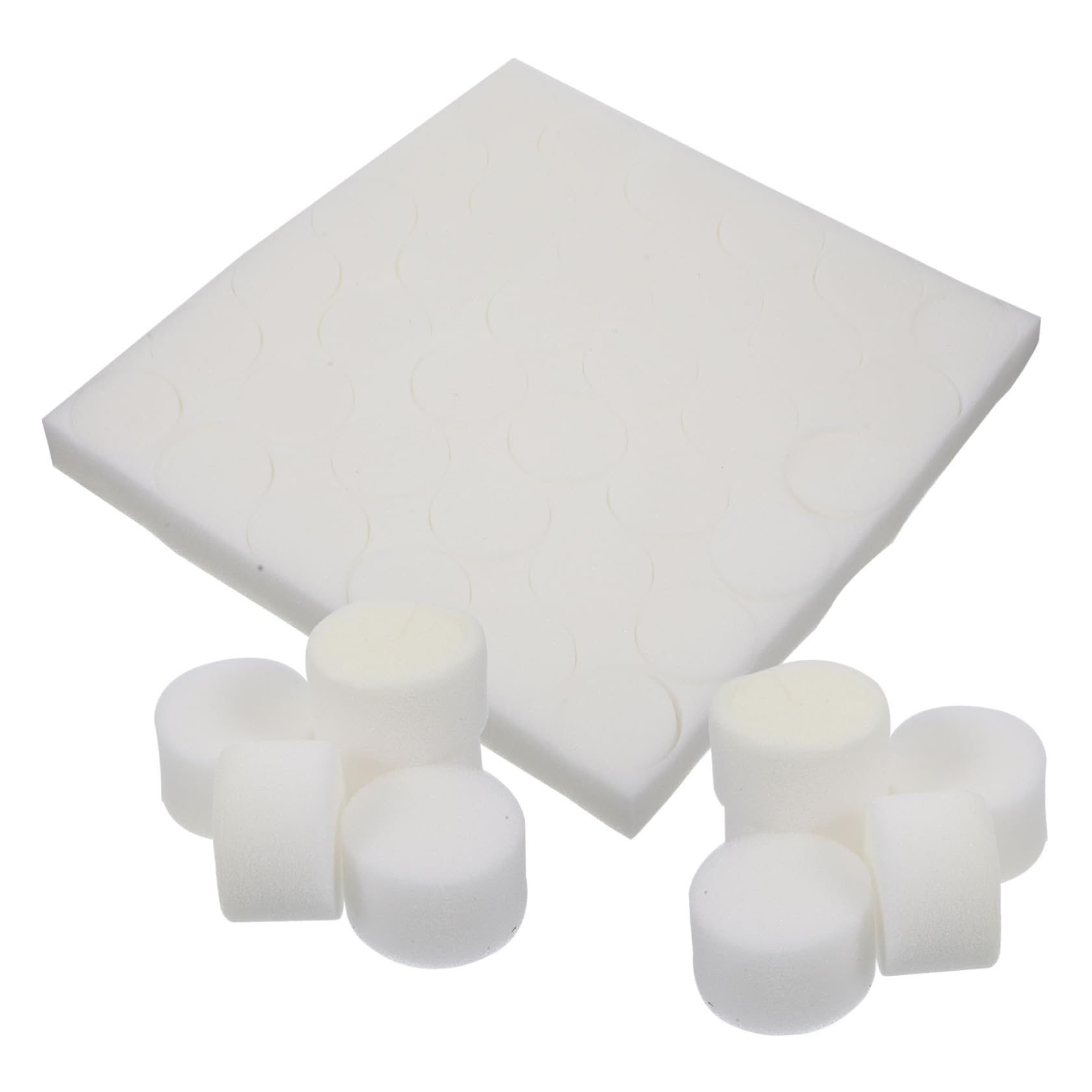 Toddmomy 2 Set Spugne Idroponiche per Coltivazione per Piantine Materiale E Leggero per Piante da per E Giardinaggio Colore 100 Pezzi*2