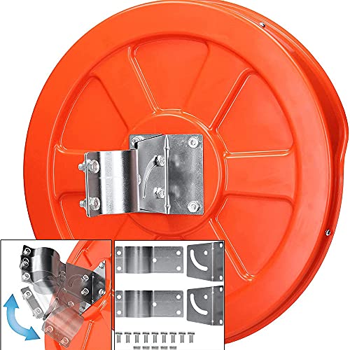 Miroir de circulation grand angle incassable avec support mural fourni - 4