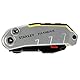 Stanley FatMax Klappmesser FMHT0-10320 (mit automatischer Öffnung durch Knopfbedienung, einziehbare Klinge, werkzeugloser Klingenwechsel, mit Gürtelclip) Schwarz/Silber
