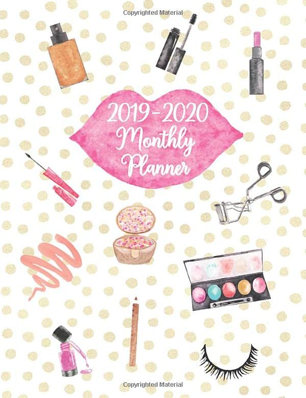 2019-2020 Monthly Planner: Purse Size Day Planner with Calendar View | 16 Months...