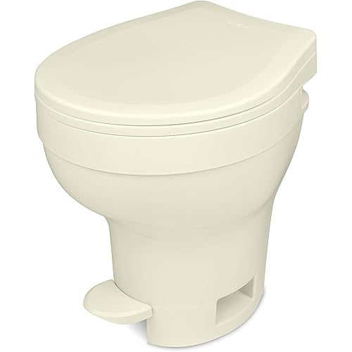 Aqua-Magic Thetford 31836 VI Permanent Toilet - High Profile, Parchment