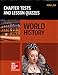 World History and Geography, Chapter Tests and Lesson Quizzes ) 2013