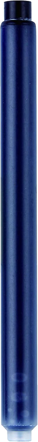 Pentel Refill Cartridge for TRC Fountain Pen, Black Ink, Box of 6