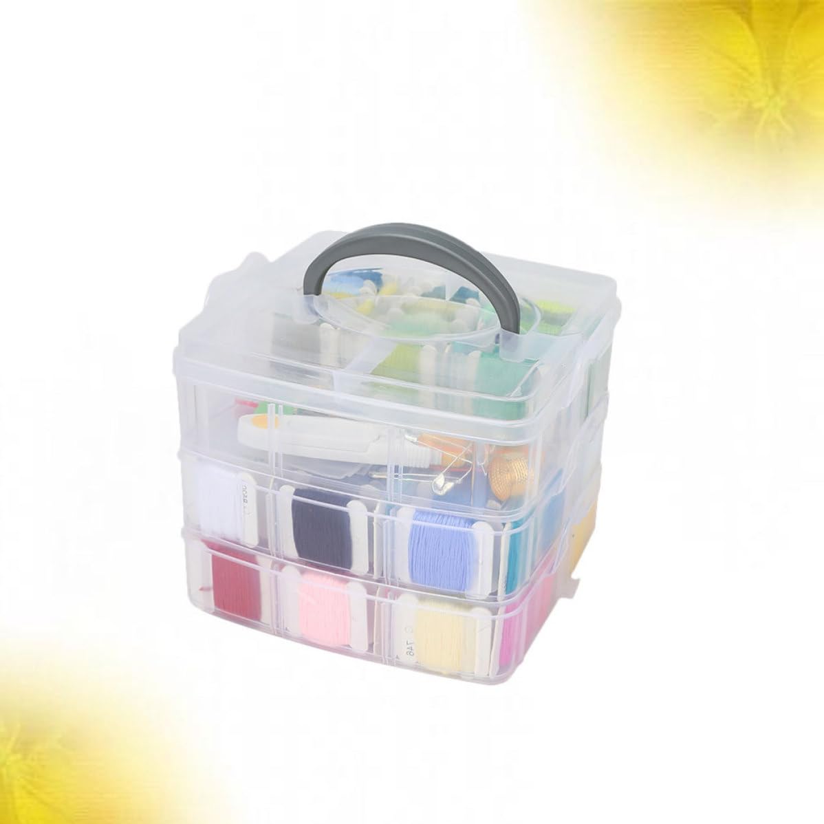 Gatuida Kit Fili da Ricamo per Donna e Ragazza, 150 Colori, Set