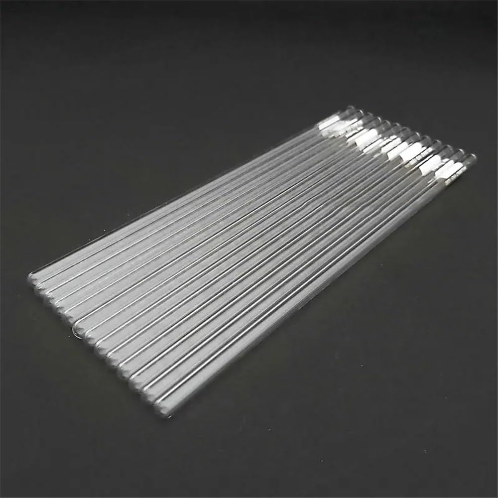 2 stücke 5 stücke 10 stücke 20 stücke 30 stücke 50 stücke Labor Glas Rohr 7-zoll Rohr Mit Kappe for Experiment(2pcs)