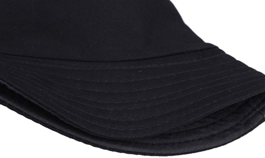 DIOMOR Unisex Cotton Classic Foldable UPF 50+ Sun Hat Outdoor Pure Color Floppy Bucket Hat UV Sun Protection Beach Cap Black at  Men’s Clothing store