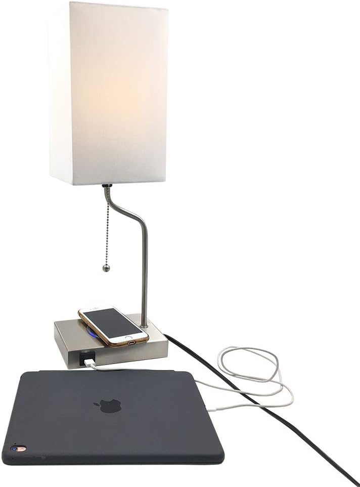 Black Friday - 80% OFF HomeFocus Wireless Charger Bedside Table Lamp with USB Port,Bedside Desk Lamp, Hotel Table Desk Lamp,Office Table Desk Lamp Light Buy 1 get 1 🔥 HomeFocus Wireless Charger Bedside Table Lamp with USB Port,Bedside Desk Lamp, Hotel Table Desk Lamp,Office Table Desk Lamp Light